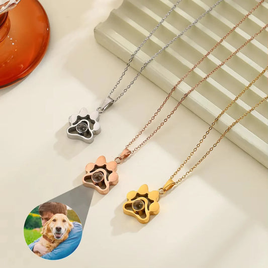 Paw Memory Necklace